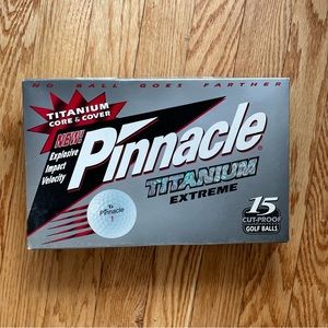 Pinnacle titanium extreme golf balls .. new in packaging